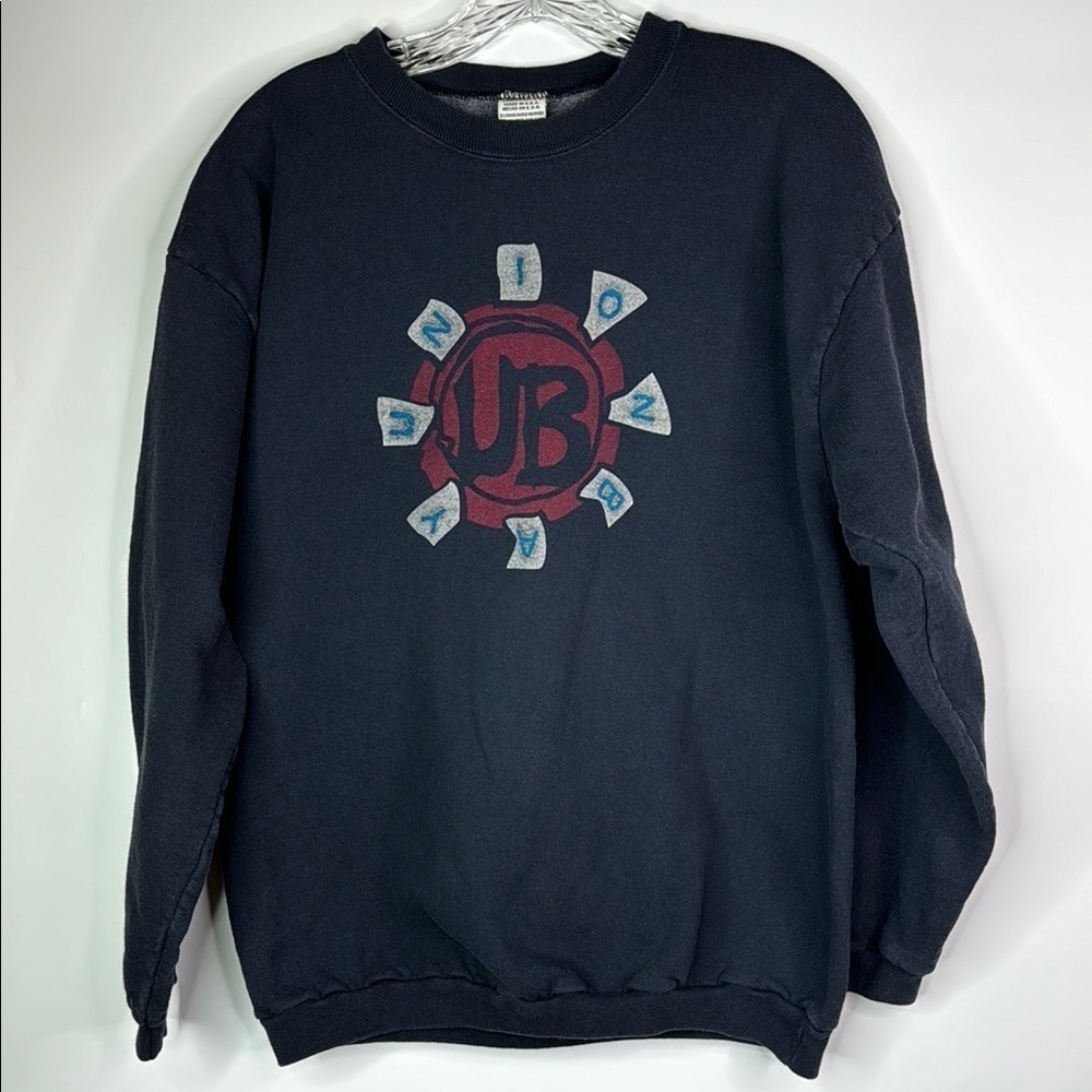 Vintage UNIONBAY Black Logo Tshirt Size XL 90s